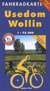 Fahrradkarte Usedom, Wollin