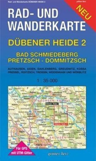 Rad- und Wanderkarte Dübener Heide. Tl.2 Rad- und Wanderkarte Dübener Heide. Tl.2