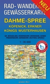 Rad-, Wander- & Gewässerkarte Dahme-Spree