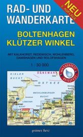 Rad- und Wanderkarte Boltenhagen, Klützer Winkel