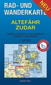 Rad- und Wanderkarte Altefähr, Zudar