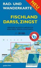 Rad- und Wanderkarte Fischland, Darß, Zingst