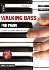Walking Bass for Piano, m. Audio-CD