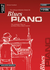 Die außergewöhnliche Schule für Blues-Piano, m. 2 Audio-CDs