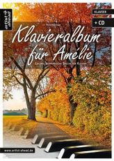 Klavieralbum für Amélie, m. Audio-CD