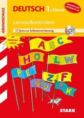 Lernzielkontrollen Grundschule, Deutsch 1. Klasse, m. MP3-CD