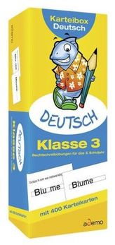 Karteibox Deutsch, Klasse 3