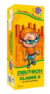Karteibox Deutsch Klasse 2