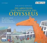 Die Abenteuer und Irrfahrten des Odysseus, 2 Audio-CDs