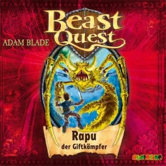 Beast Quest: Rapu der Giftkämpfer, 1 Audio-CD Beast Quest: Rapu der Giftkämpfer, 1 Audio-CD