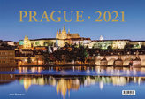 Kalendář stolní 2021 - Prague 13,5 x 19,7 cm