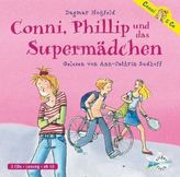 Conni, Phillip und das Supermädchen, 2 Audio-CDs
