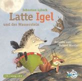 Latte Igel und der Wasserstein, 2 Audio-CDs