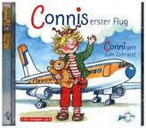 Connis erster Flug / Conni geht zum Zahnarzt, 1 Audio-CD