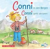 Meine Freundin Conni, Conni in den Bergen / Conni geht verloren, 1 Audio-CD