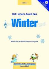 Mit Liedern durch den Winter, m. Audio-CD