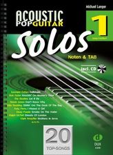 Acoustic Pop Guitar Solos, m. Audio-CD. Bd.1