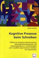 Kognitive Prozesse beim Schreiben