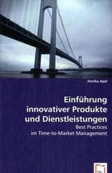 Einführung innovativer Produkte und Dienstleistungen