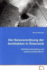 Die Honorarordnung der Architekten in Österreich