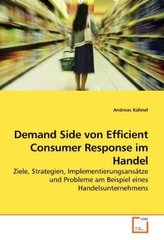 Demand Side von Efficient Consumer Response im Handel