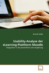 Usability-Analyse der eLearning-Plattform Moodle