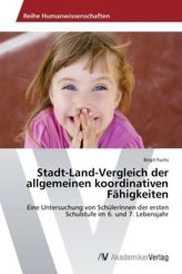 Stadt-Land-Vergleich der allgemeinen koordinativen Fähigkeiten