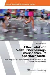 Effektivität von Verkaufsförderungs maßnahmen im Sportfachhandel