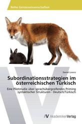 Subordinationsstrategien im österreichischen Türkisch