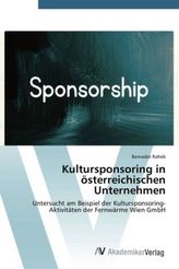 Kultursponsoring in österreichischen Unternehmen