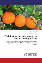 Nutritional supplements for better quality Citrus