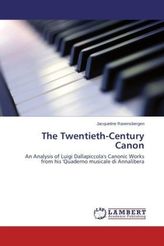 The Twentieth-Century Canon