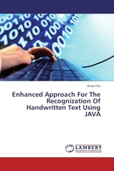 Enhanced Approach For The Recognization Of Handwritten Text Using JAVA