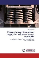 Energy harvesting power supply for wireless sensor networks