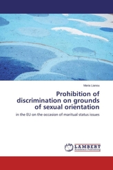 Prohibition of discrimination on grounds of sexual orientation