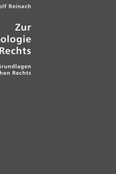 Zur Phänomologie des Rechts