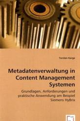 Metadatenverwaltung in Content Management Systemen