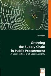 Greening the Supply Chain in Public Procurement