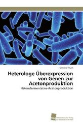 Heterologe Überexpression von Genen zur Acetonproduktion