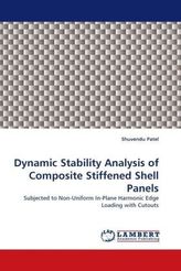 Dynamic Stability Analysis of Composite Stiffened Shell Panels