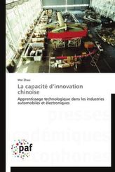 La capacité d innovation chinoise