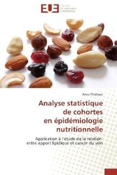 Analyse statistique de cohortes en épidémiologie nutritionnelle