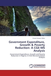 Government Expenditure, Growth & Poverty Reduction: A CGE-MS Analysis