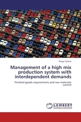 Management of a high mix production system with interdependent demands