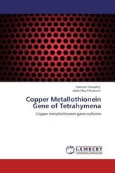 Copper Metallothionein Gene of Tetrahymena