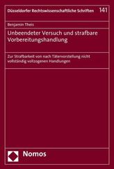Unbeendeter Versuch und strafbare Vorbereitungshandlung