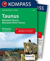 Kompass Wanderführer Taunus, Naturpark Hochtaunus, Naturpark Rhein-Taunus, m. Karte