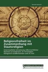 Religionsfreiheit im Zusammenhang mit Staatsreligion