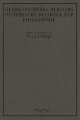 Historische Beiträge zur Philosophie