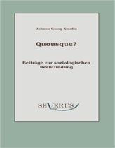 Quousque?